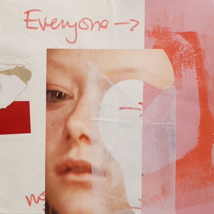 Paper collage 30 by 30cm