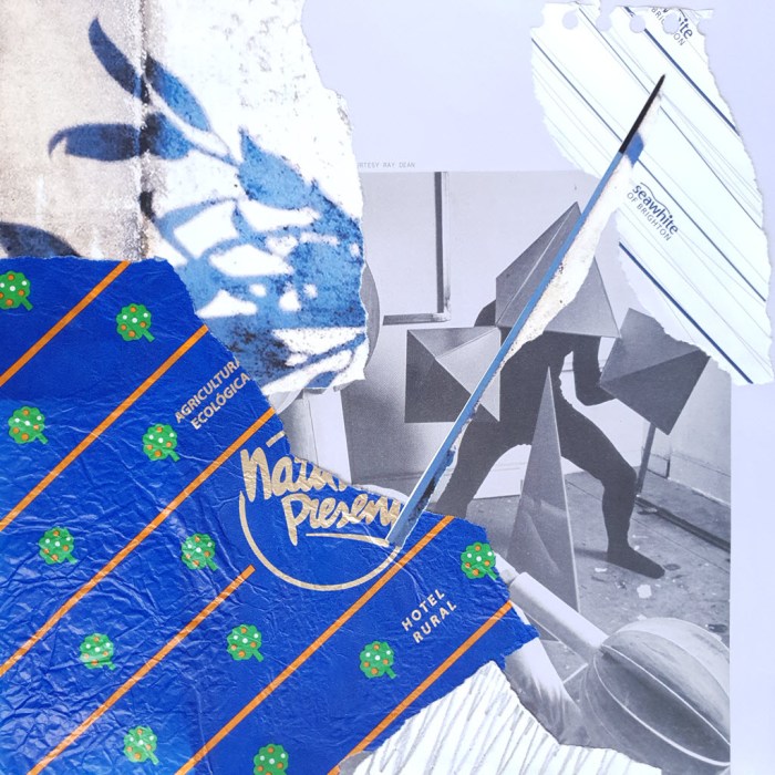 Paper collage 30 by 30cm