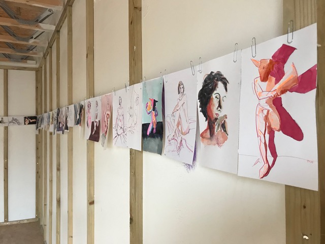 Josie Deighton work in the group exhibition 'Unfinished Business'.