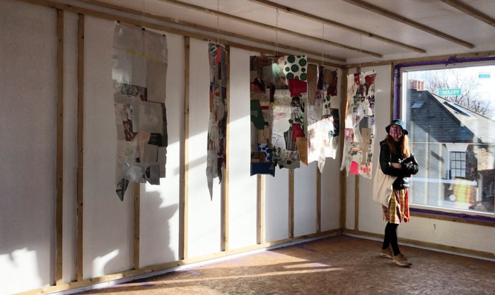 Francesca Giuliano's work in the group exhibition 'Unfinished Business'.