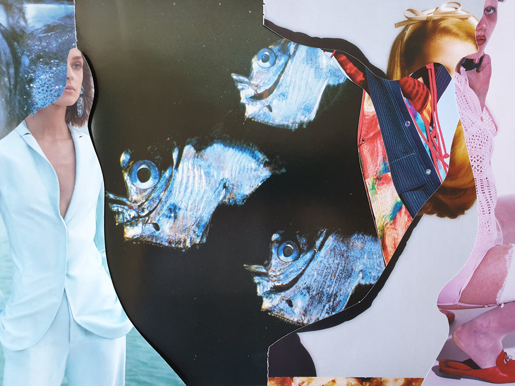 Analogue paper assemblage