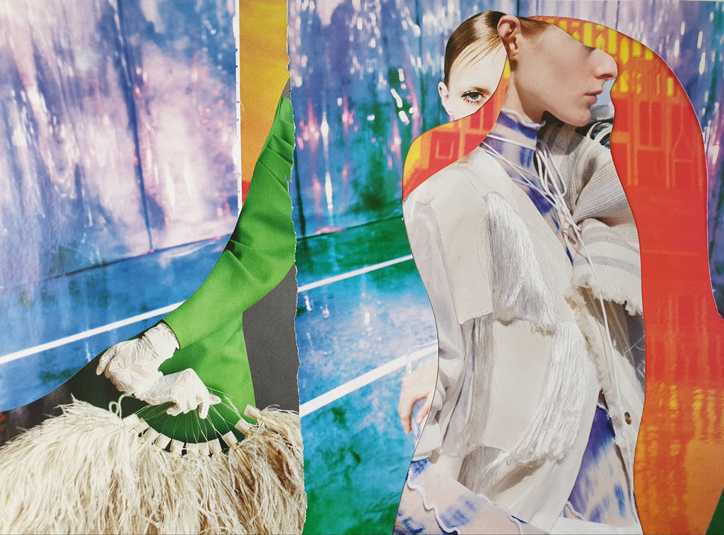 Analogue paper assemblage