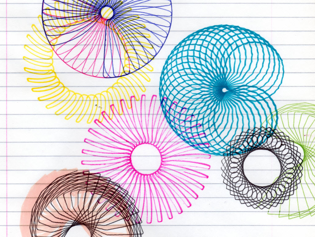 Cyclograph drawing 4 detail