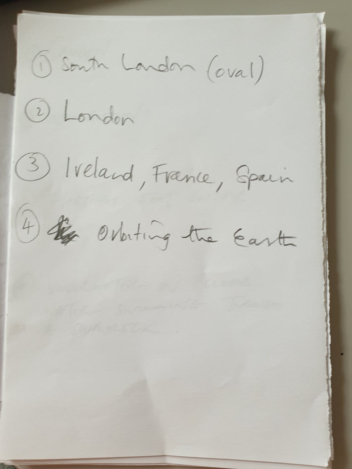 Here to There to Here participant contribution from south London